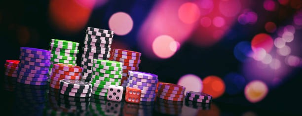 Live blackjack dealer at gaming table